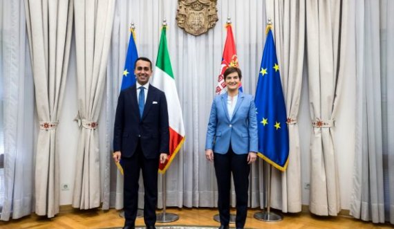  Ministri i Jashtëm i Italisë në Beograd, takohet me Brnabiqin 