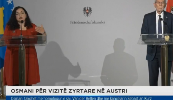  Osmani në Vjenë: Vuçiq të vendosë së paku lule në Batajnicë, aty ku u gjetën gra e fëmijë të vrarë nga regjimi serb 