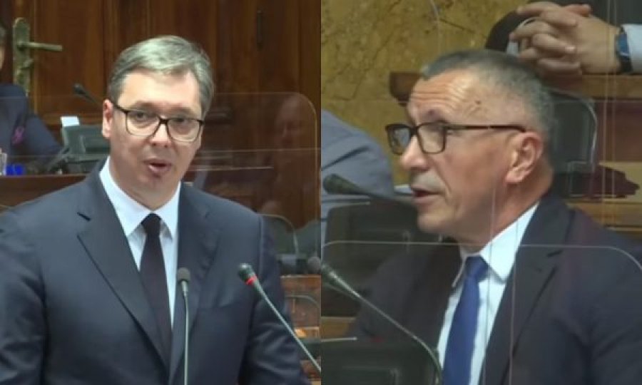 Shaip Kamberi – Aleksander Vuçiqit në Kuvendin e Serbisë: Po negocioni me njerëz, fëmijët e të cilëve u vranë nga paramilitarët serbë 