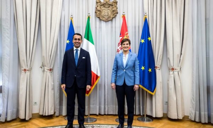  Ministri i Jashtëm i Italisë në Beograd, takohet me Brnabiqin 