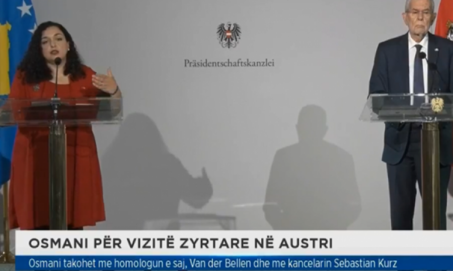  Osmani në Vjenë: Vuçiq të vendosë së paku lule në Batajnicë, aty ku u gjetën gra e fëmijë të vrarë nga regjimi serb 