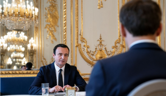 Përfundon takimi në Élysée, çka diskutuan Kurti e Macron