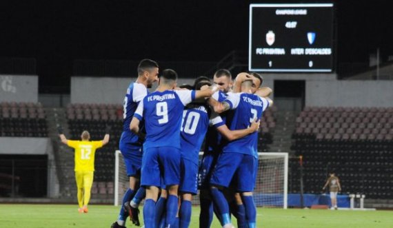 Prishtina fiton ndaj Inter Escaldes, kalon në raundin e parë kualifikues të Championsit