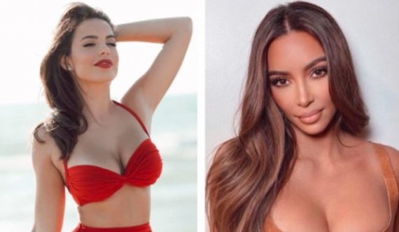  Armina Mevlani publikon fotografitë e Kim Kardashianit, thotë se e kopjoi atë 