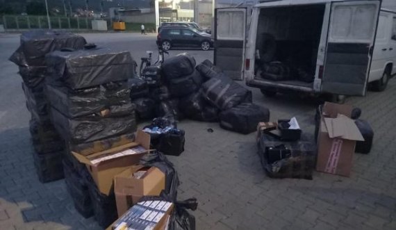  Ndalohet një person, tentoi të fusë mallra të kontrabanduara nga Serbia në Kosovë me vlerë mbi 13 mijë euro 