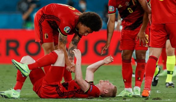 De Bruyne dhe Hazard u lënduan kundër Portugalisë, trajneri i Belgjikës flet për gjendjen e tyre