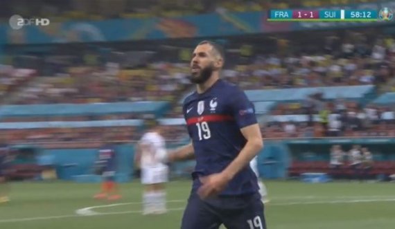 Pas penalltisë së humbur nga Zvicra, Franca përmbys rezultatin