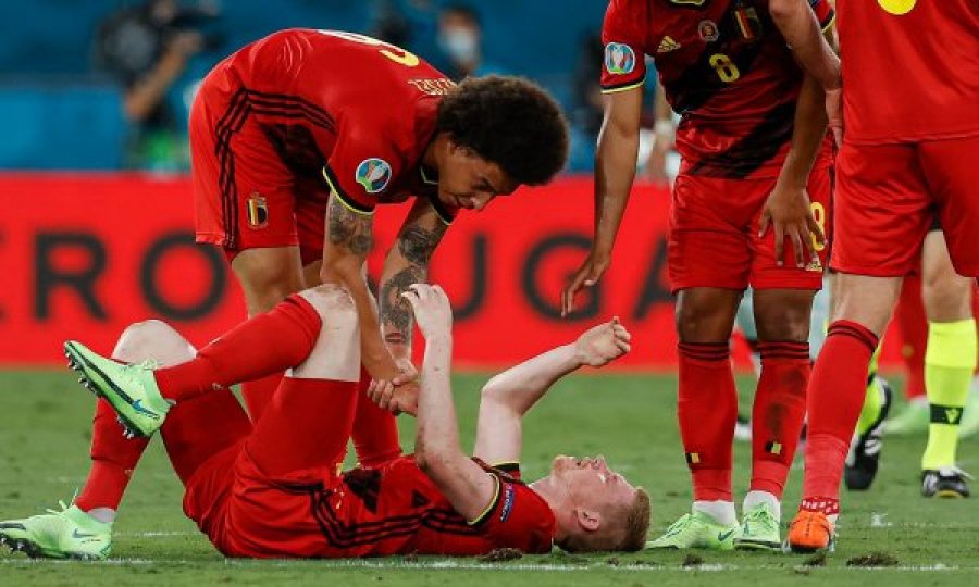 De Bruyne dhe Hazard u lënduan kundër Portugalisë, trajneri i Belgjikës flet për gjendjen e tyre