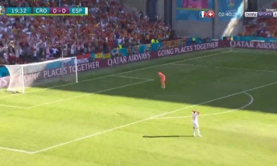 Gabim i tmerrshëm i portierit, Kroacia në epërsi