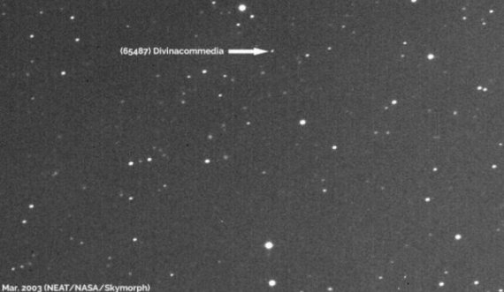  “Dante Alighieri” zbret në hapësirë: Arrin asteroidi “Divinacommedia” 