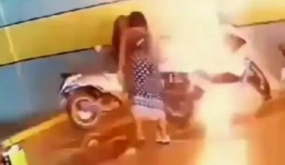  Gruaja hakmerret ndaj ish të dashurit duke i vënë zjarrin motoçikletës që ajo i bëri dhuratë 
