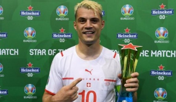 Xhaka në ekipin më të mirë të Euro 2020