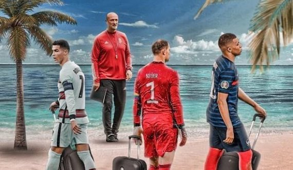 Trajneri i Hungarisë tallet me Ronaldon, Mbappen dhe Neuerin- “ Ejani...shihemi në plazh”! 