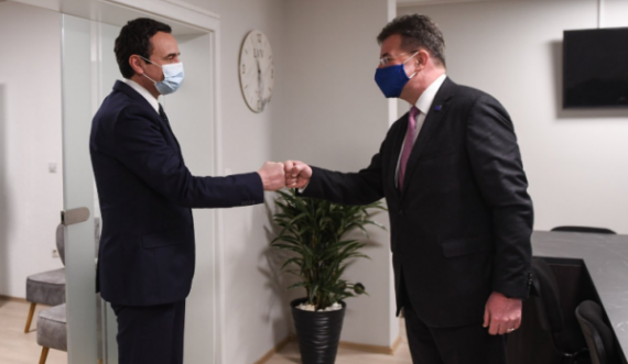 Lajçak publikon foto nga takimi me Kurtin, tregon për çka biseduan