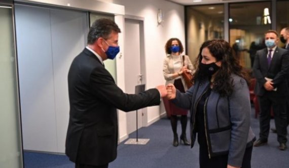 Vjosa Osmani e pret në takim Miroslav Lajçakun nesër herët në mëngjes