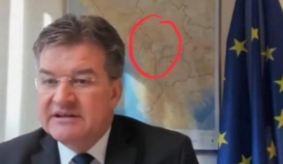 Lajçak shpjegohet për hartën në zyrën e tij: Nuk doja të ofendoja askënd
