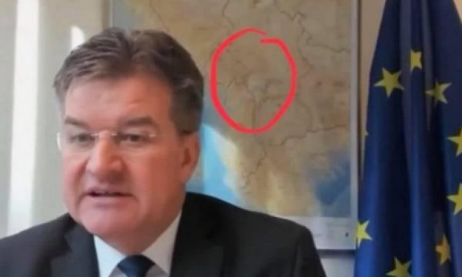 Lajçak shpjegohet për hartën në zyrën e tij: Nuk doja të ofendoja askënd