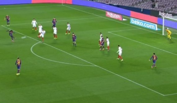Dembele me gol të çmendur ndez ndeshjen në ‘Camp Nou’