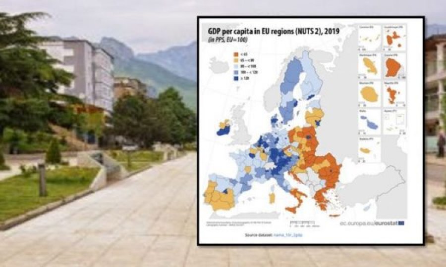 Veriu i Shqipërisë, rajoni më i varfër në Europë sipas Eurostat