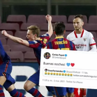 Puyol tallet me yllin e Sevillës, pas fitores së Barcelonës