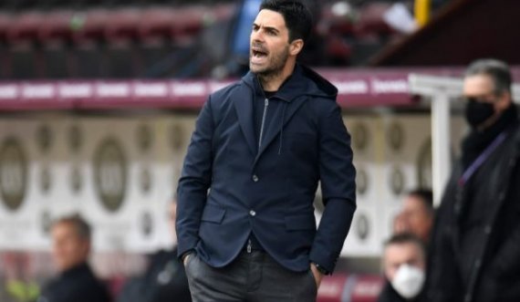  Arteta: Nëse ajo s’është penallti, atëherë le të ma shpjegoj dikush se çka është penalltia në këtë ligë 