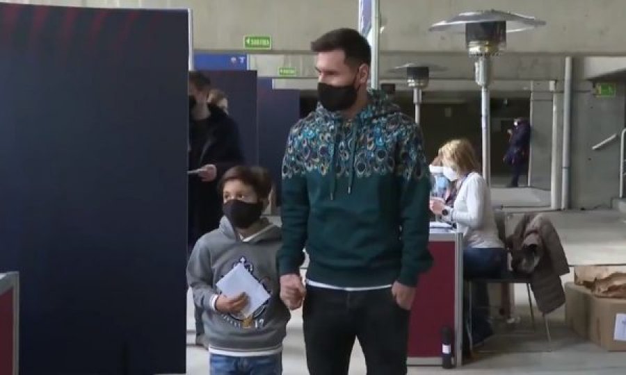 Zgjedhjet presidenciale, Messi voton në Camp Nou