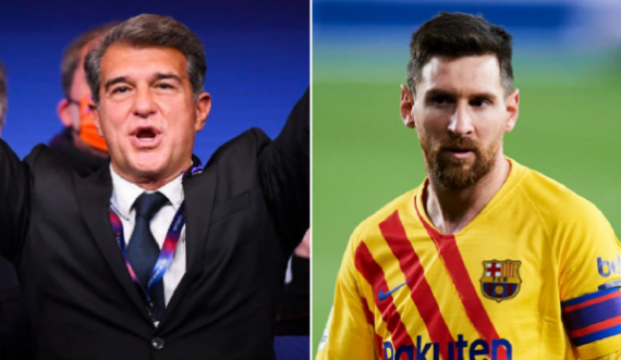 Laporta e zbulon mesazhin që e mori nga Messi pasi u zgjodh president i Barcelonës