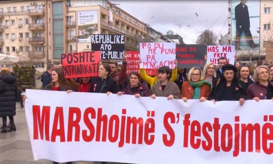  “Kundër patriarkatit që vret”, sot marsh në Prishtinë 