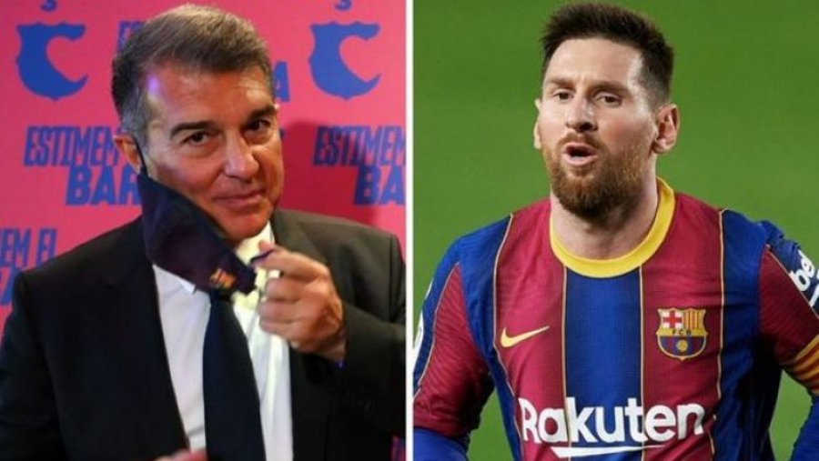 Messi tashmë i ka dërguar një sinjal Laportës për kontratën e re