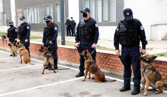 Policia e Kosovës pranon pesë qen për njësinë ‘K9’ nga UNDP