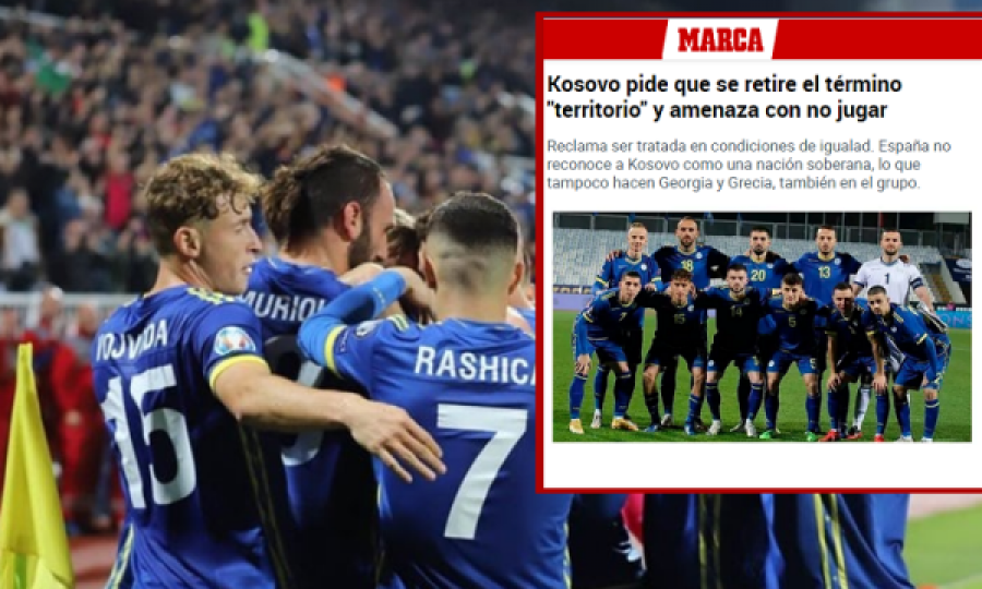 Skandali i Federatës së Futbollit për Kosovën arrin edhe në media të Spanjës