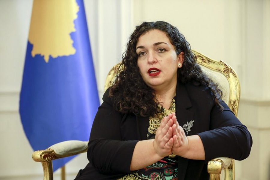 Vjosa Osmani zyrtarisht Presidente e Republikës së Kosovës