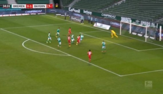 Mustafi shënon golin e parë në Bundesligë, por në portën e vet
