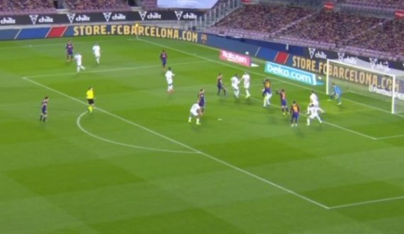 Mingueza shënon golin e parë për Barcelonën