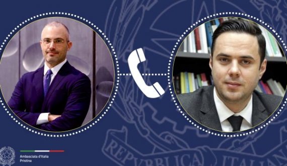  Ambasadori italian telefonon Abdixhikun, flasin rreth krijimit të institucioneve 