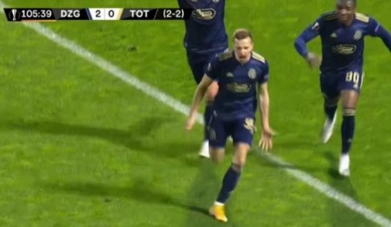 Dinamo e dridh Tottenhamin e Mourinhos, shënon edhe golin e tretë