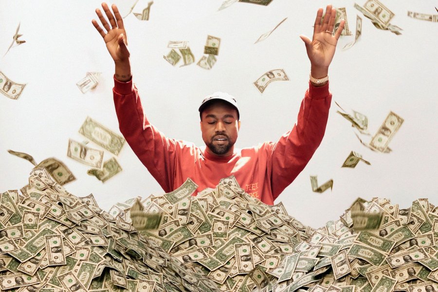 Shifër e çmendur! Zyrtarisht, Kanye West është personi me ngjyrë më i pasur në historinë e Amerikës!
