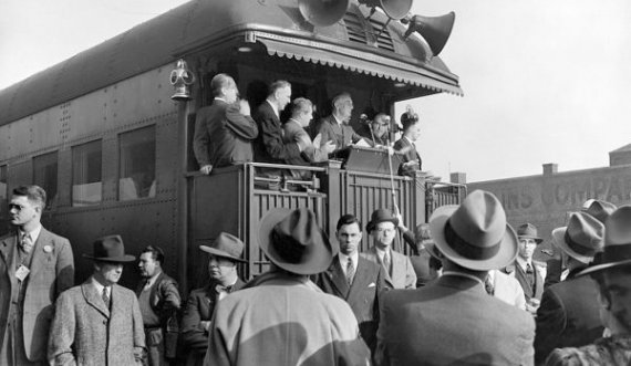 Tradita e udhëtimit me trena nga presidentët e SHBA-së