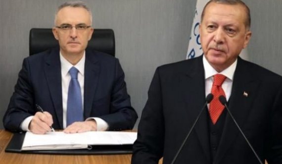 Erdogani s’rehatohet me guvernatorët e Bankës Qendrore, shkarkon të emëruarin në nëntorr