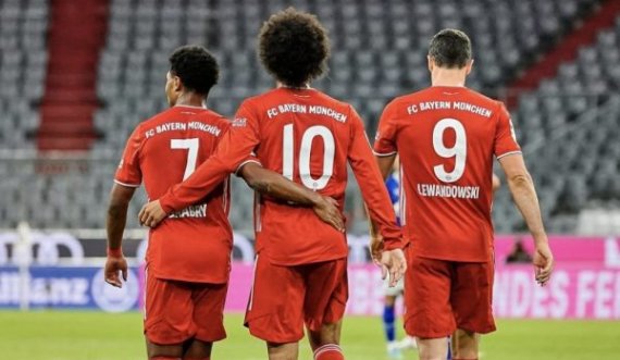  Bayerni starton me Gnabry, Lewandowski dhe Sane në sulm kundër Stuttgartit 