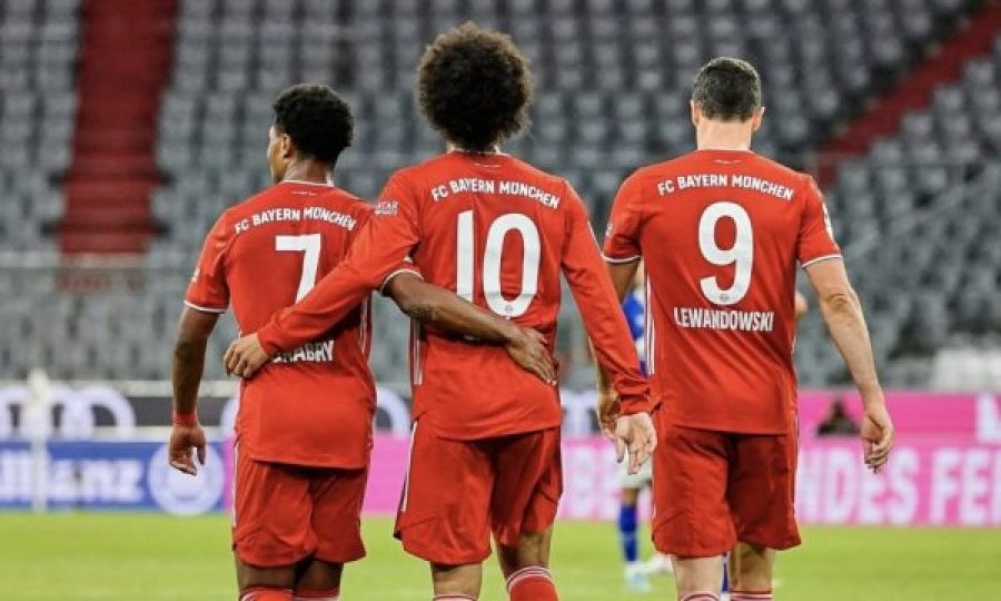  Bayerni starton me Gnabry, Lewandowski dhe Sane në sulm kundër Stuttgartit 