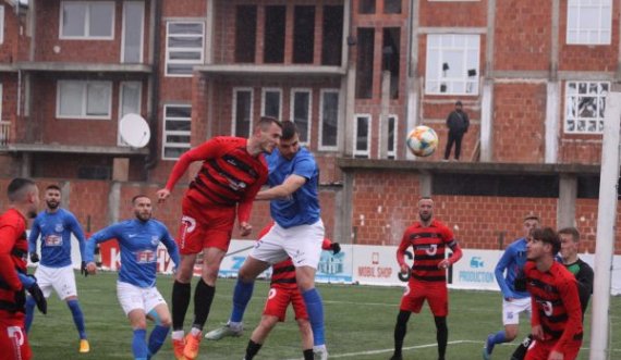 Futbollisti i Arbërisë i shënon dy autogola ndaj Llapit vetëm në pjesë të parë