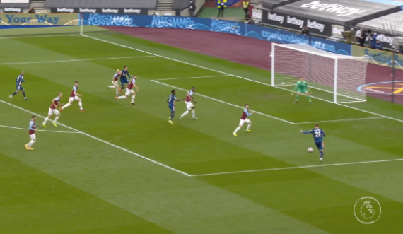 Arsenali kthehet në lojë kundër West Hamit, falë një super autogoli