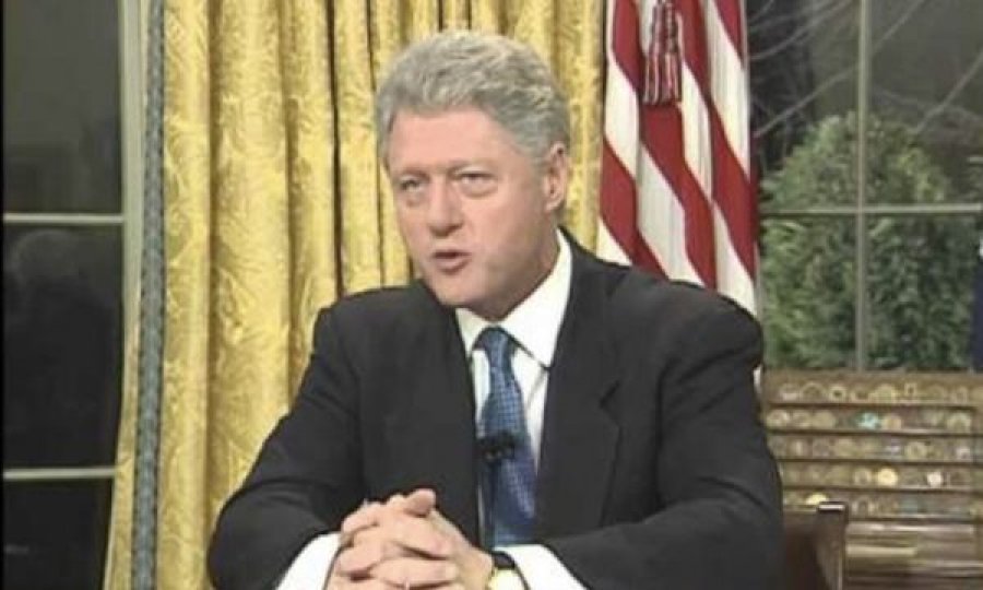  Adresimi i Bill Clintonit kur vendosi ta bombardonte Serbinë e Millosheviqit 