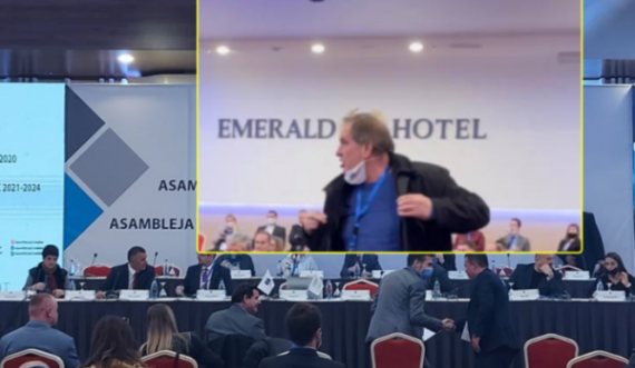 “Marre ju koftë” – Aziz Salihu nervozohet pasi nuk e përshëndeti ministri 