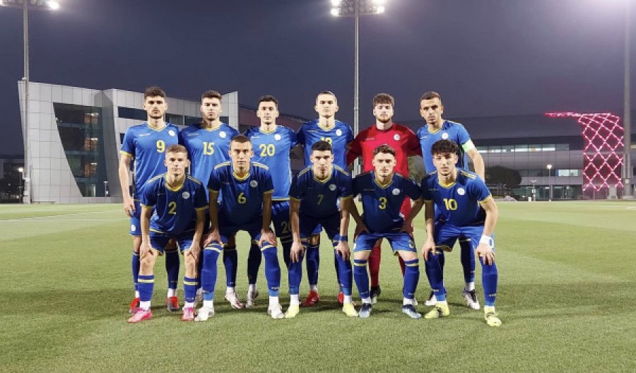 Kosova U-21 e humb miqësoren e parë ndaj Katarit