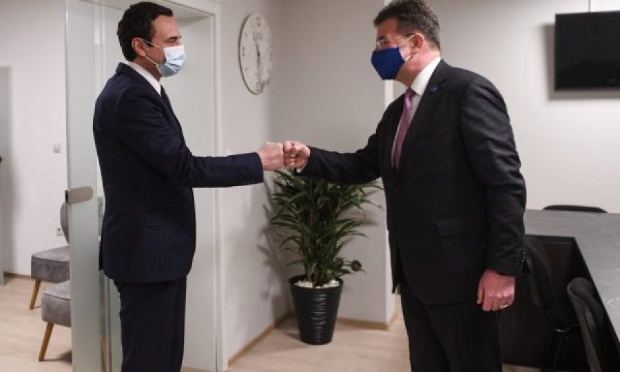 Lajçak letër Kurtit: Mezi pres t’iu takoj në Bruksel, dialogu duhet të vazhdojë pa vonesa