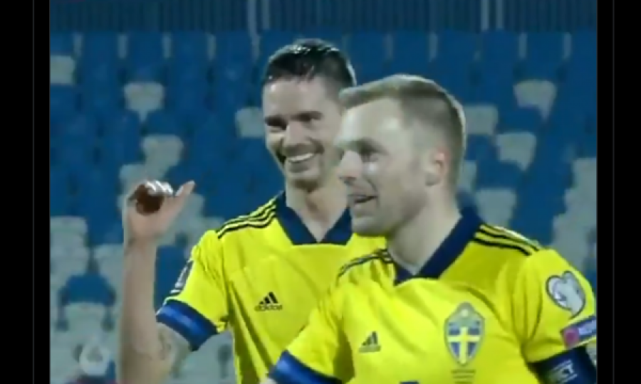 “Mirupafshim” – lojtarët e Suedisë u tallën me Berishën, pasi kosovari u përjashtua me të kuq