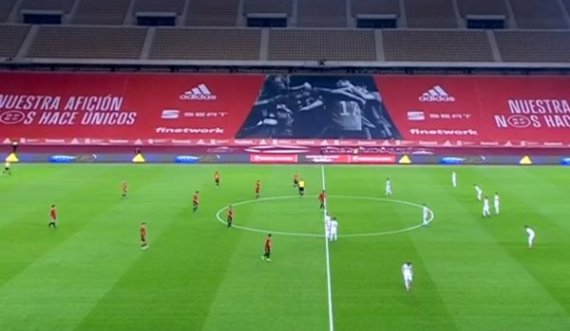 Kastrati lëshon rast ideal për gol, Spanjë – Kosovë 2:0