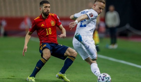Kosova shënon super gol në portën e Spanjës 2:1